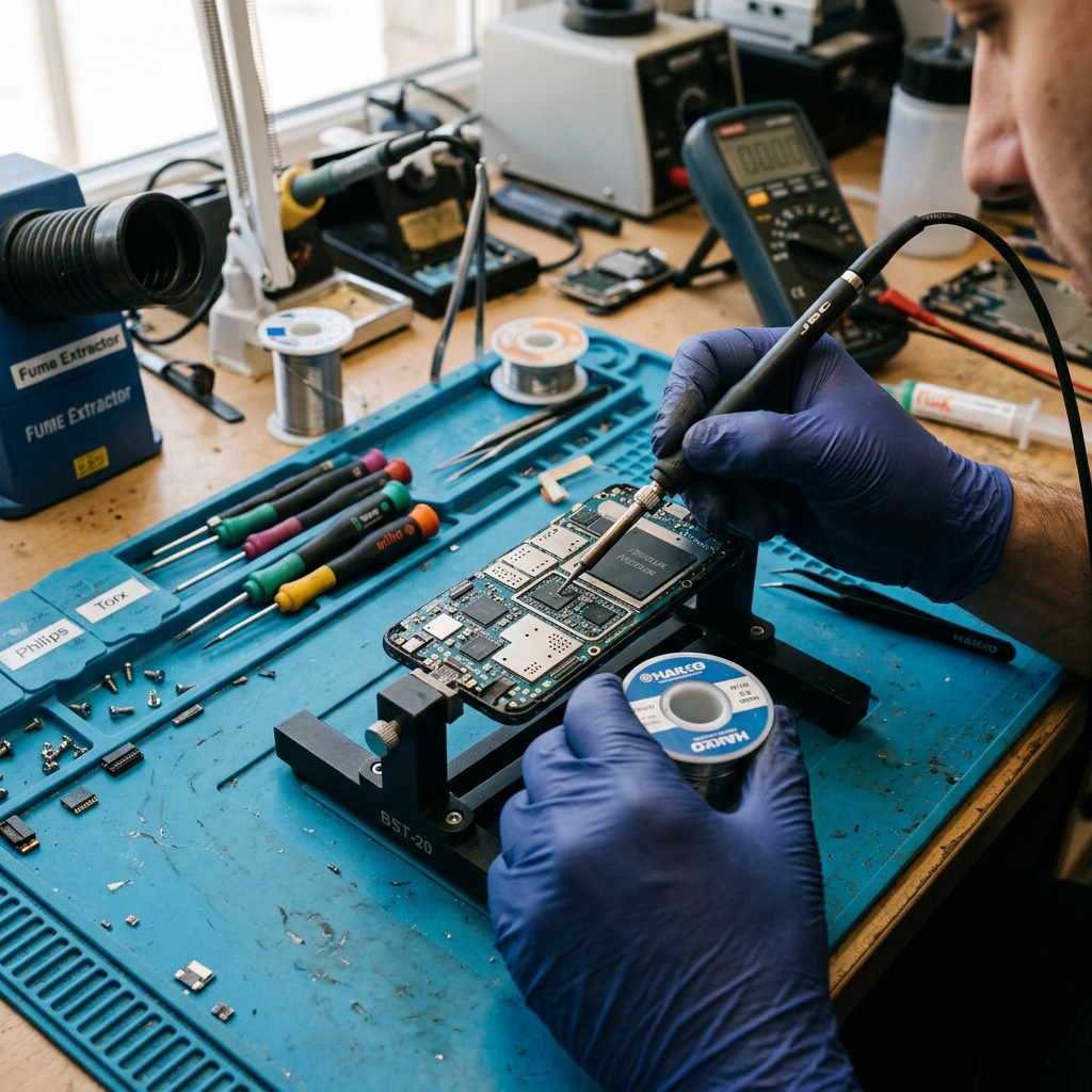 Expert Phone and Console Repair Workbench
